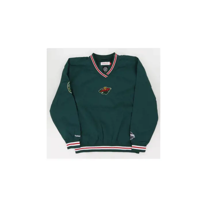 Minnesota Wild LNH M&N Anorak Classique en Nylon VER