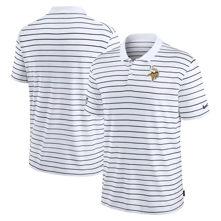 Minnesota Vikings Hommes Nike Dri-FIT Victory Polo Manches Courtes