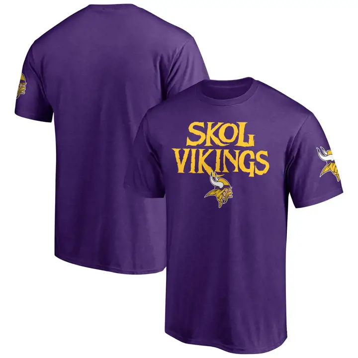 Minnesota Vikings Block Party Cotton Push Ahead MC Pur