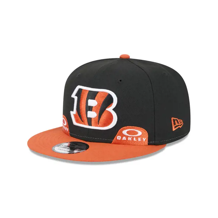 Cincinnati Bengals NFL Oakley OTC Two Tone 9FIFTY Noir/ orange