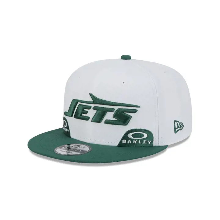 New York Jets NFL Oakley OTC Two Tone 9FIFTY Blc/Vrt Foncé