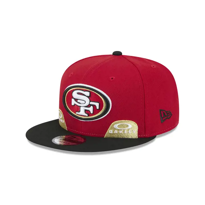 Casquette San Francisco 49ers NFL Oakley OTC Two Tone 9FIFTY Rouge/noir