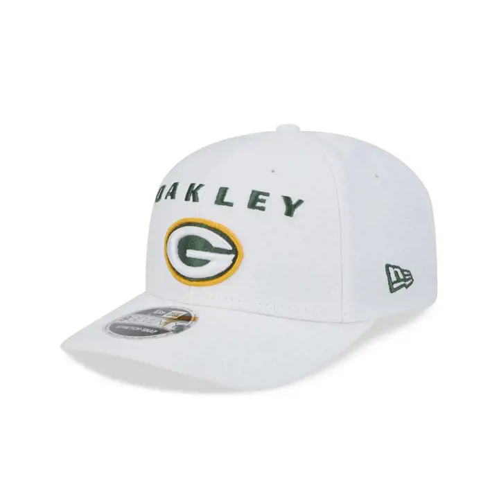Green Bay Packers NFL Oakley White Team Logo 9SEVENTY Bnc