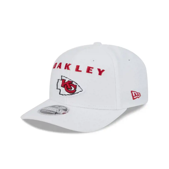 Kansas City Chiefs NFL Oakley Logo d'équipe Blanc 9SEVENTY Bnc