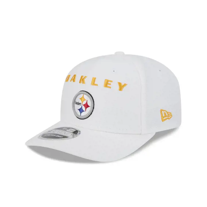Pittsburgh Steelers NFL Oakley White Team Logo 9SEVENTY Blanc