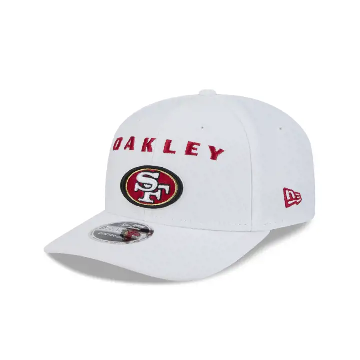 San Francisco 49ers NFL Oakley White Logo d'équipe 9SEVENTY Bnc