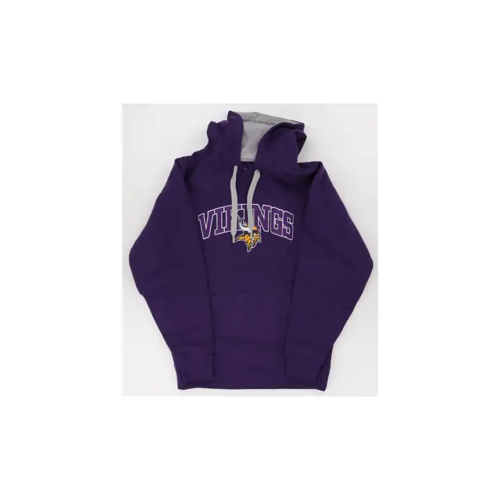 Minnesota Vikings NFL Victory Sweat à Capuche Pur Chenille/Chaîne