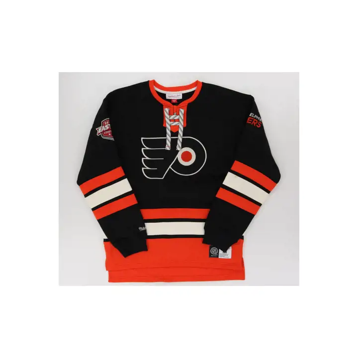 Philadelphia Flyers Lacer le Col Rond Héritage LNH Noir