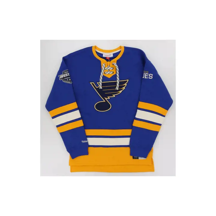Chandail Lacé Bleu St. Louis Blues LNH Héritage