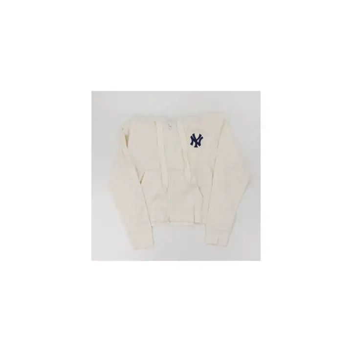 New York Yankees MLB Femme Terez Sweat Court Rayures Ivoire