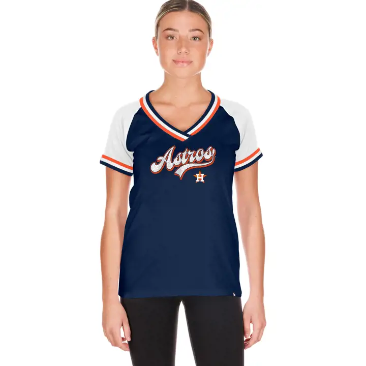T-shirt pailleté femme MLB NE Gameday Houston Astros Marine/BLC