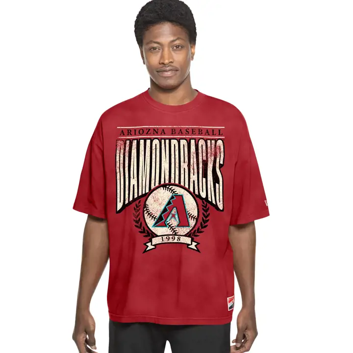 T-shirt Arizona Diamondbacks MLB NE Throwback Wordmark
