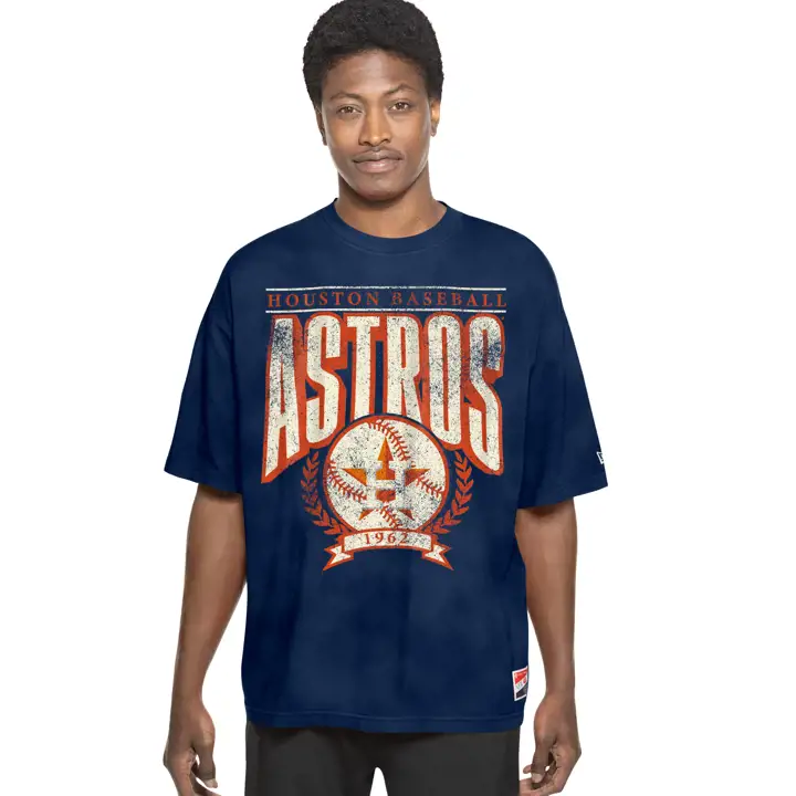 T-shirt Rétro MLB Houston Astros New Era avec logo AST