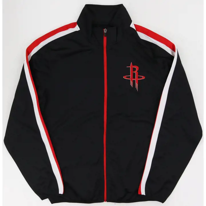Veste de survêtement NBA Houston Rockets Noire