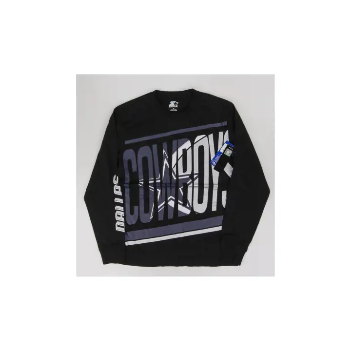 Dallas Cowboys NFL T-shirt homme manches longues Extreme Linebacker 24 Noir