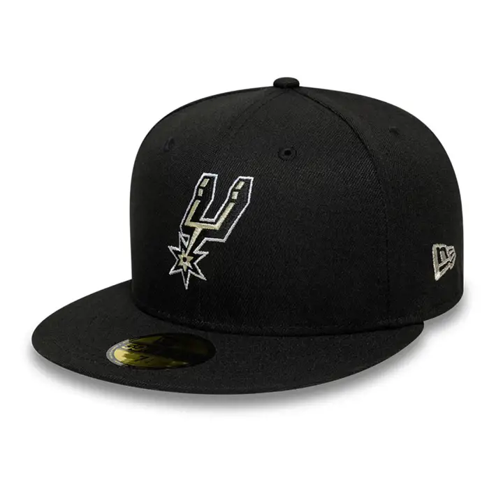 San Antonio Spurs NBA OVO 59FIFTY Noir/ noir/ gris