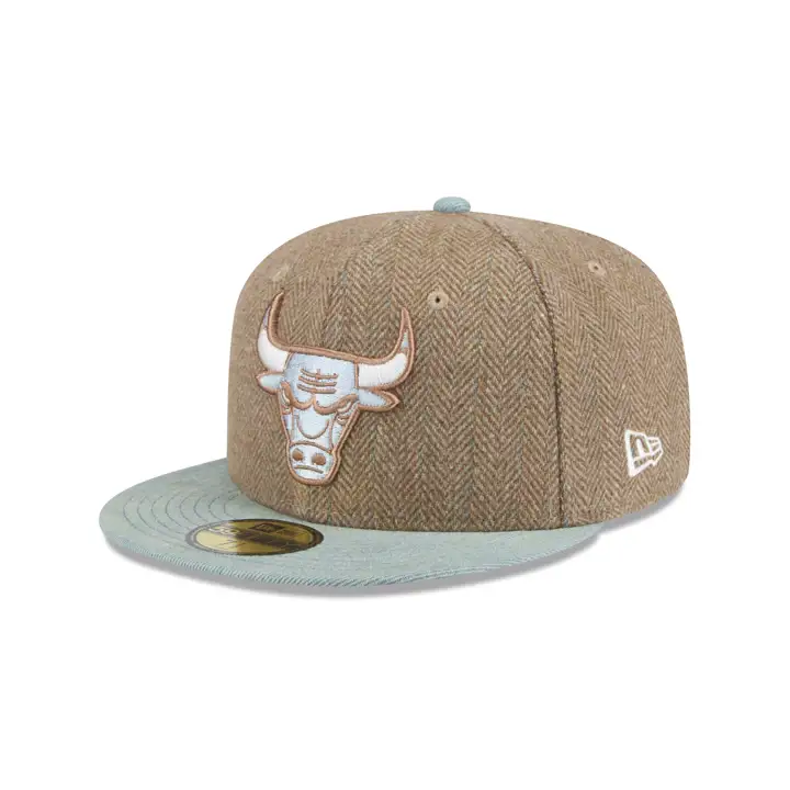 Chicago Bulls NBA LT Denim Tweed 59FIFTY AST/DENIM/GRIS