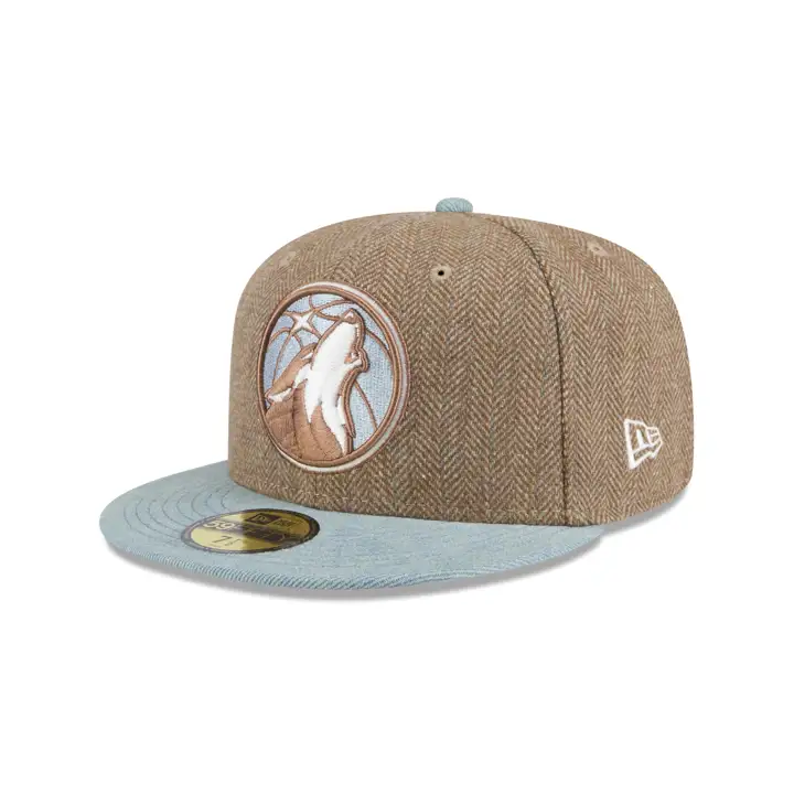 Minnesota Timberwolves NBA LT Denim Tweed 59FIFTY AST/DENIM/