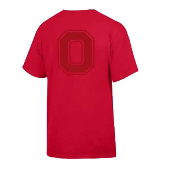 T-shirt mascotte ton sur ton Ohio State Buckeyes NCAA Comfort Wash