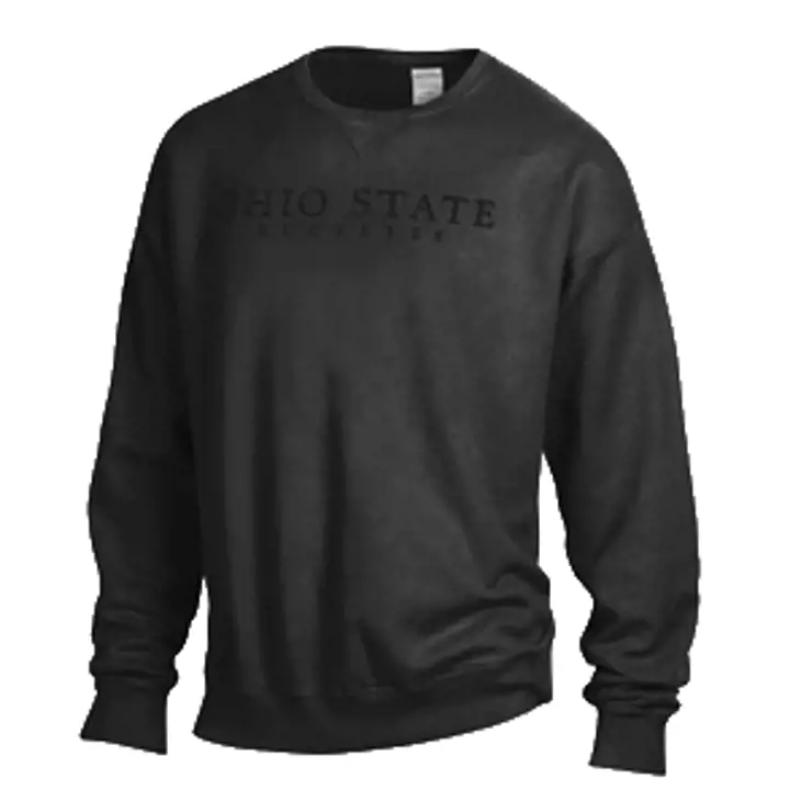 Sweat-shirt ton sur ton Comfort Wash NCAA Buckeyes de l'Ohio State BLK