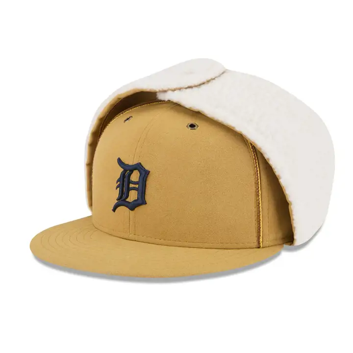 CASQUETTE 59FIFTY DETROIT TIGERS MLB À OREILLES DE CHIEN BLANC/BLANC/VERT KELLY