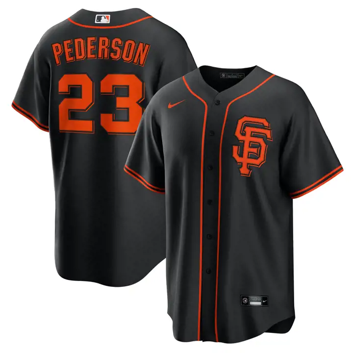Maillot réplique officiel MLB des San Francisco Giants Loga