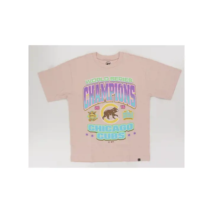 T-shirt Chicago Cubs MLB Synergy Foundation rose
