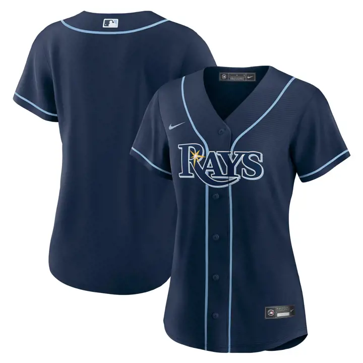 Maillot Réplique MLB Tampa Bay Rays Femme Alt1 AST