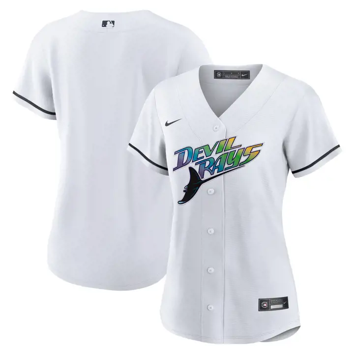 Maillot Réplique MLB Tampa Bay Rays pour Femme Coop AST