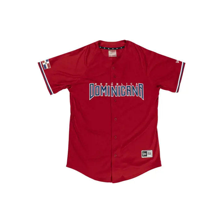 République Dominicaine LMB Maillot de match Rouge