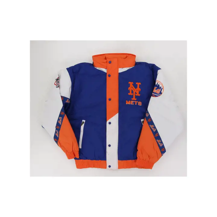 Veste bleue New York Mets G-III Pro Player Tape
