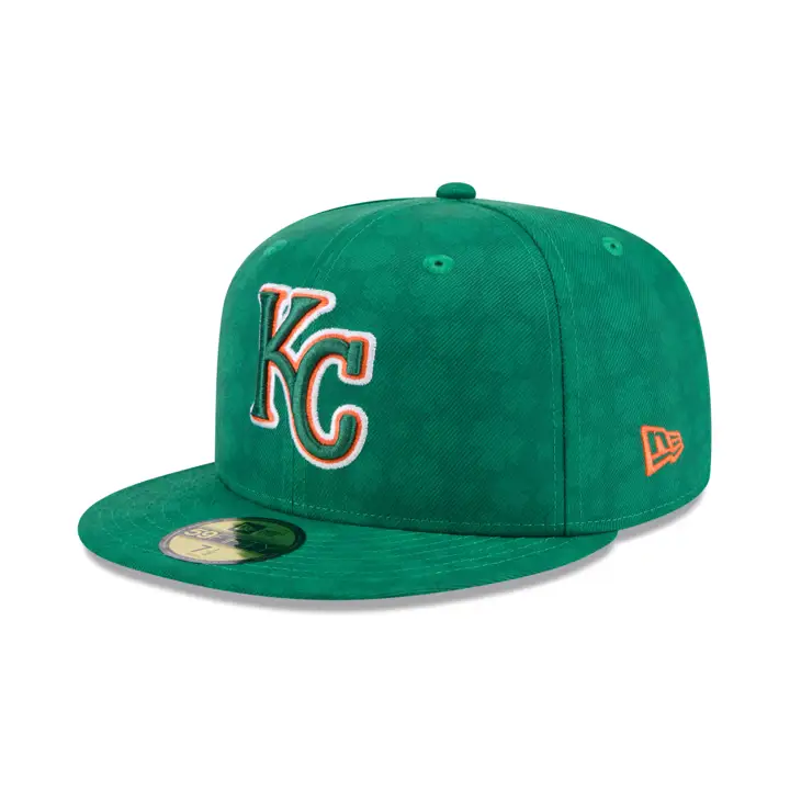 Kansas City Royals 2025 MLB St. Patrick's Day 59FIFTY VERT