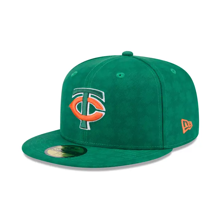 Minnesota Twins 2025 MLB St. Patrick's Day 59FIFTY GRN