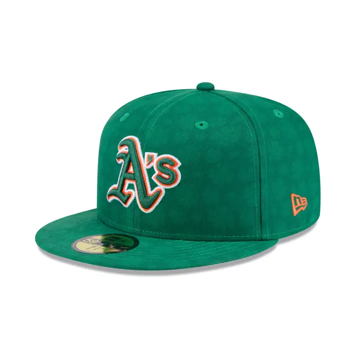 Oakland Athletics 2025 MLB St. Patricks Day 59FIFTY GRN