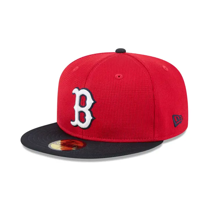 Casquette 59FIFTY Boston Red Sox 2025 MLB Spring Training ROUGE/MARINE