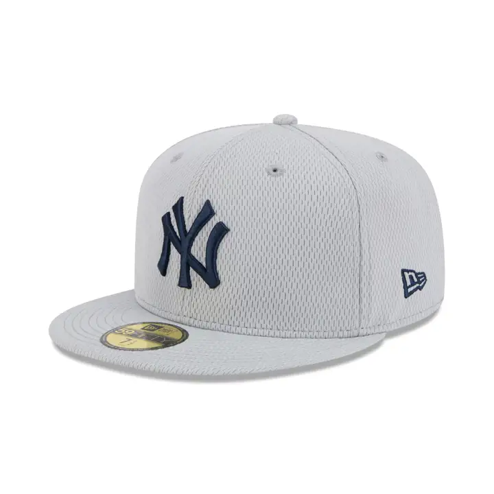 Casquette 59FIFTY MLB Clubhouse des New York Yankees 2025 – Gris