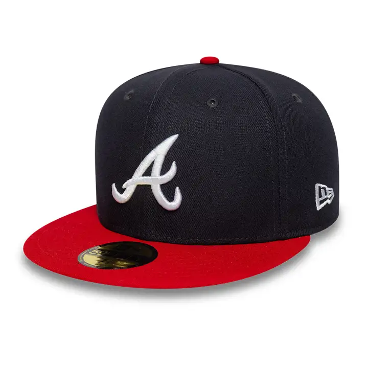 Atlanta Braves MLB x COMPOUND 59FIFTY Navy/ Red/ Gry