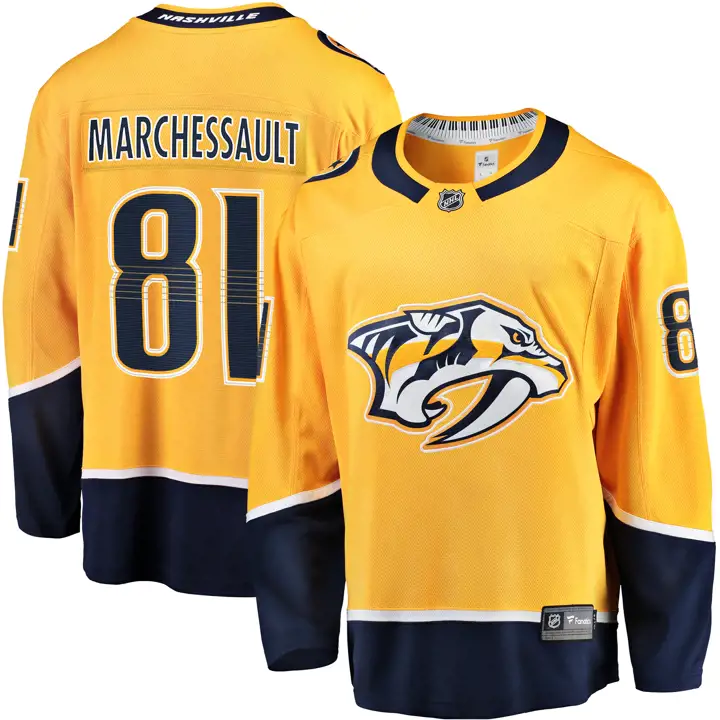 Maillot NHL Nashville Predators Breakaway Joueur Jonathan Mar