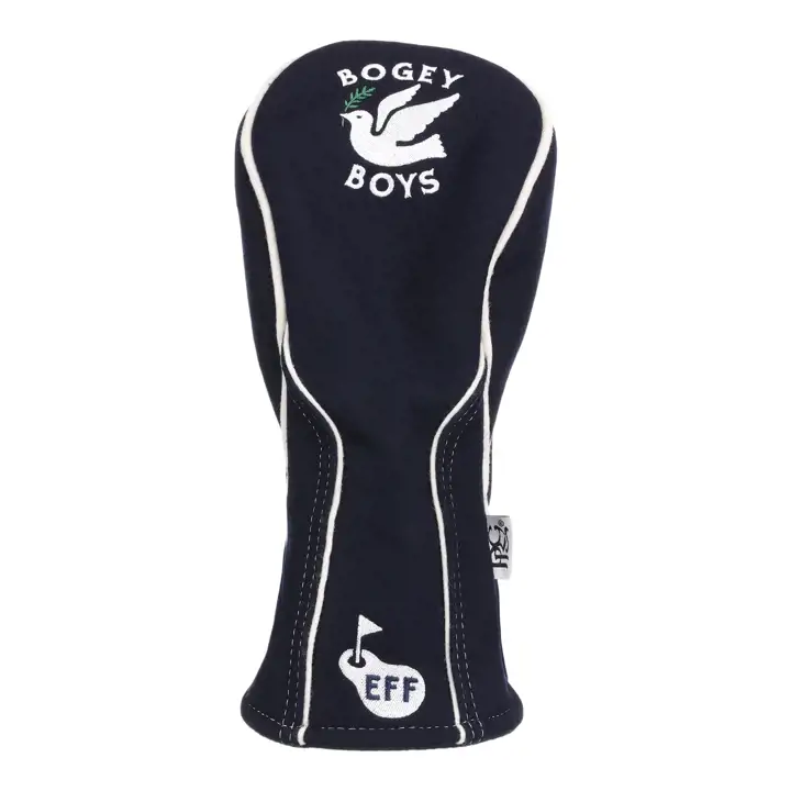 Housse pour bois 3 Bogey Boys en flanelle marine