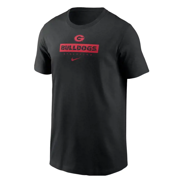 T-shirt de supporter pour jeune NCAA Georgia Bulldogs Legend Sideline 24 BLK