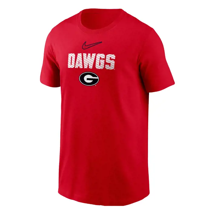 T-shirt enfant rouge Georgia Bulldogs NCAA Motion Lines