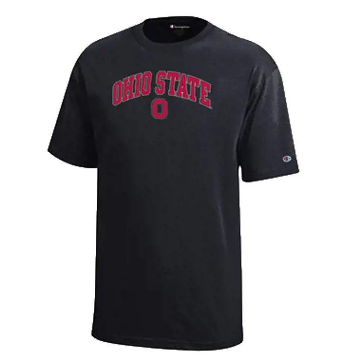 T-shirt Enfant NCAA Arch & Logo Ohio State Buckeyes BLK