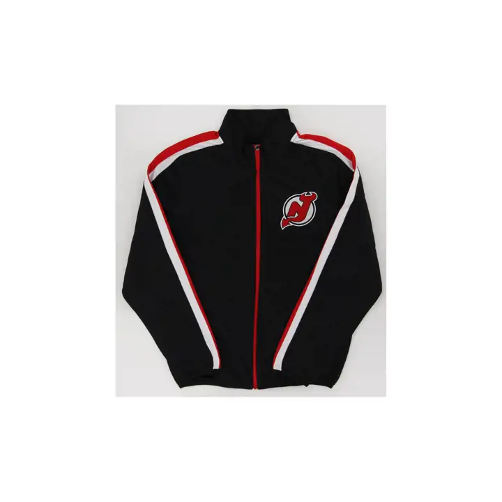New Jersey Devils NHL Tricot Track Jacket 24 Blk