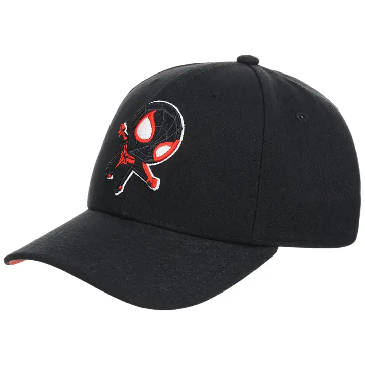 SPIDERMAN Miles Morales Yth Chibi Sport Cap BLK