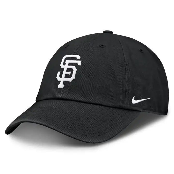 San Francisco Giants MLB NK Club Relaxed BW BLK