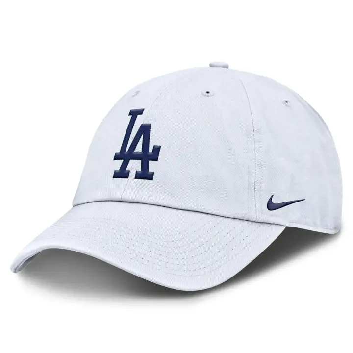 Los Angeles Dodgers MLB NK Club Décontracté Blanc BLN
