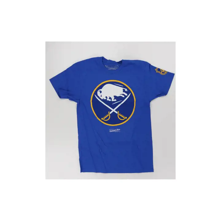 T-shirt Logo Actuel LNH Buffalo Sabres Bleu