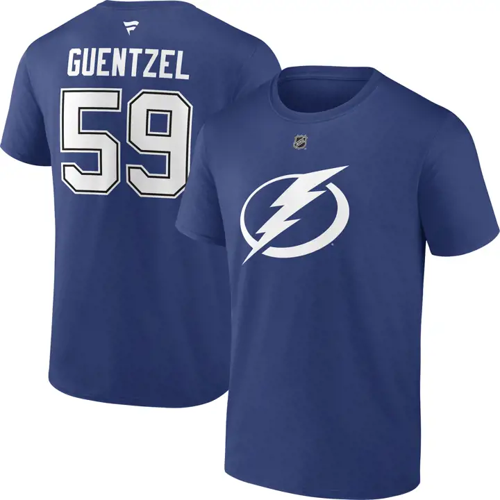 T-shirt authentique N&N NHL Tampa Bay Lightning Jake Guentzel