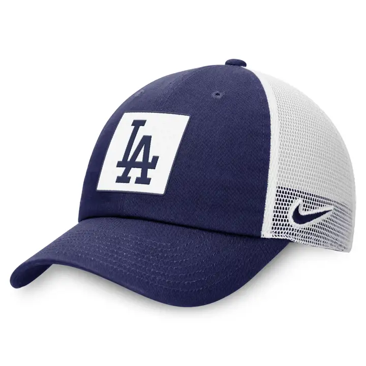 Los Angeles Dodgers MLB NK Rise Structured Trucker TC RBL/WH