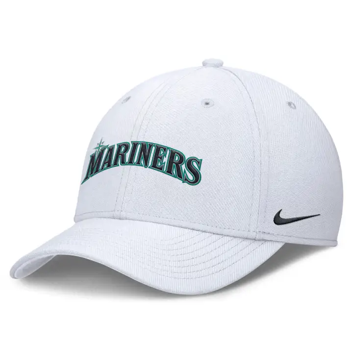 Seattle Mariners MLB Classic Swoosh WHT
